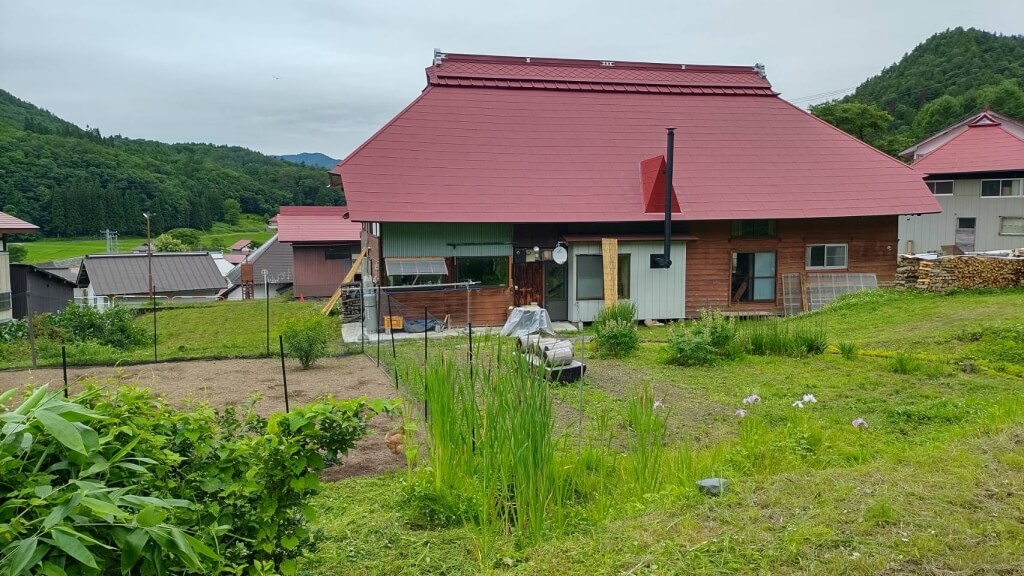 昭和村にある戸頃さんのご自宅